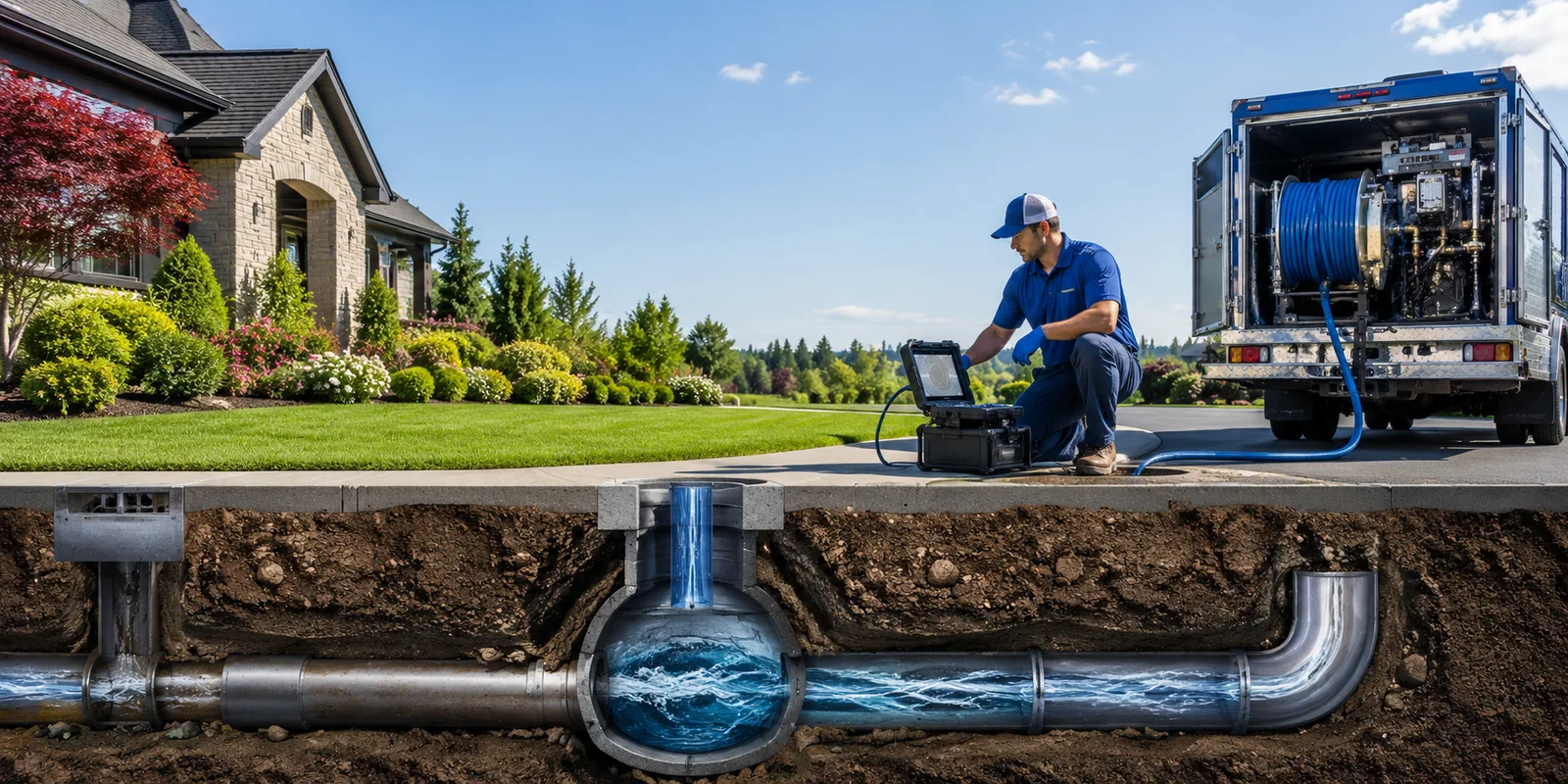 Drainage restoration information for Jeffersonville, OH